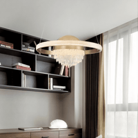 ZARINA Ring Chandelier by Lampadom - angle view