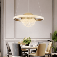 ZARINA Ring Chandelier by Lampadom - ambient shot