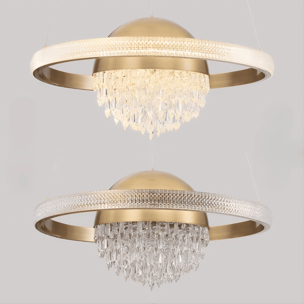 ZARINA Ring Chandelier by Lampadom - detail view