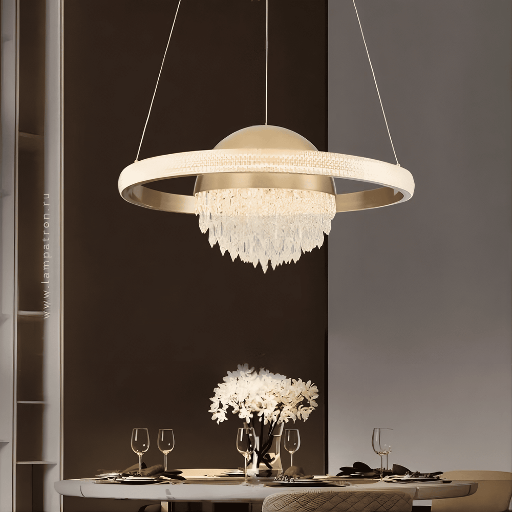 ZARINA Ring Chandelier by Lampadom - top view