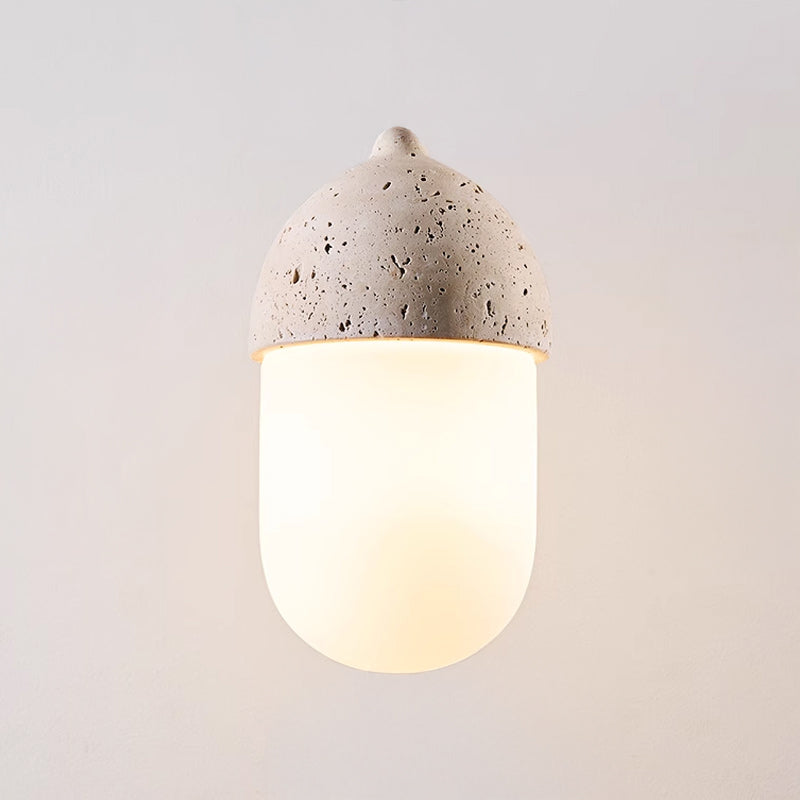 ZHEL STONE Pendant by Lampadom - side view