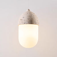ZHEL STONE Pendant by Lampadom - side view