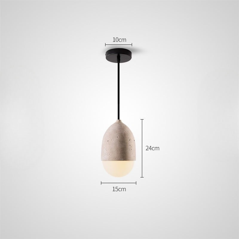 ZHEL STONE Pendant by Lampadom - scale reference
