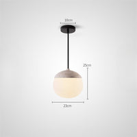 ZHEL STONE Pendant by Lampadom - ambient shot