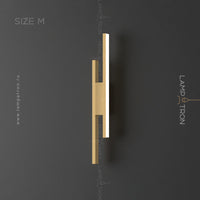 ZINN Wall Light by Lampadom - scale reference