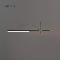 ZODIAC ARCH Linear Chandelier
