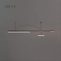 ZODIAC ARCH Linear Chandelier