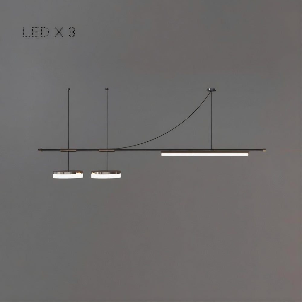 ZODIAC ARCH Linear Chandelier
