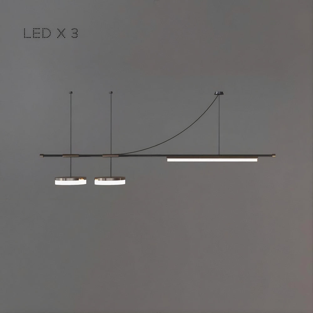 ZODIAC ARCH Linear Chandelier