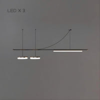 ZODIAC ARCH Linear Chandelier