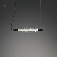 ZOOM Linear Chandelier by Lampadom - ambient shot
