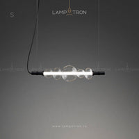 ZOOM Linear Chandelier by Lampadom - detail view