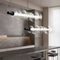 ZOOM Linear Chandelier by Lampadom - detail view