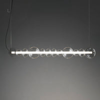 ZOOM Linear Chandelier by Lampadom - ambient shot
