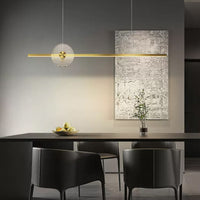 ZVI Linear Chandelier by Lampadom - detail view