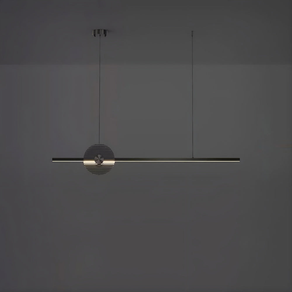 ZVI Linear Chandelier by Lampadom - side view