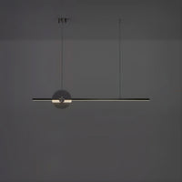 ZVI Linear Chandelier by Lampadom - side view