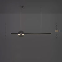 ZVI Linear Chandelier by Lampadom - detail view