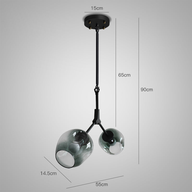 ADEL ONE Pendant by Lampadom - side view