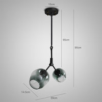 ADEL ONE Pendant by Lampadom - side view