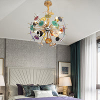 AGATE 2 Chandelier by Lampadom - top view