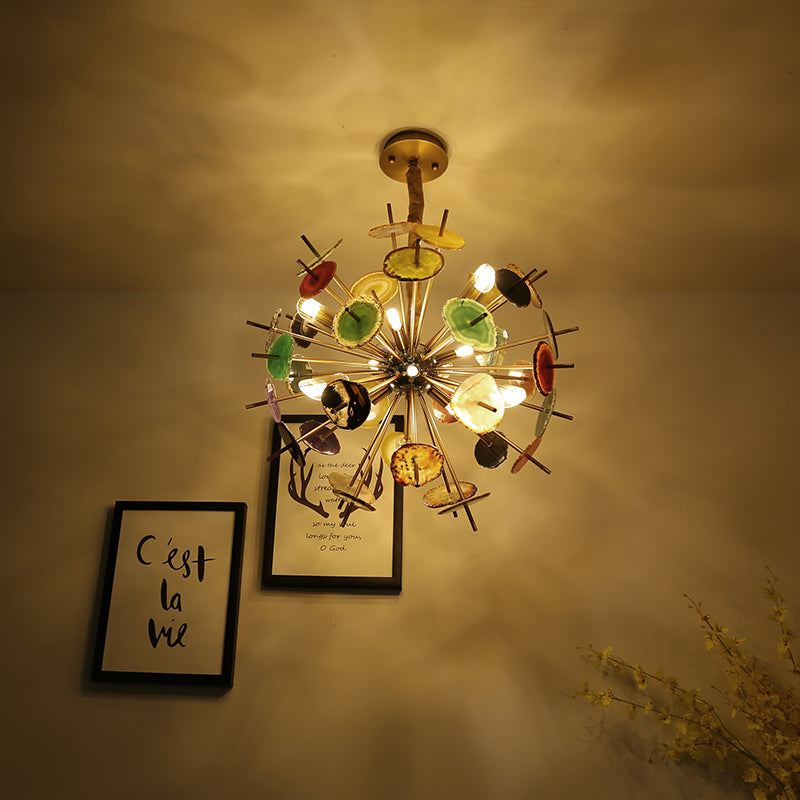 AGATE 2 Chandelier by Lampadom - scale reference