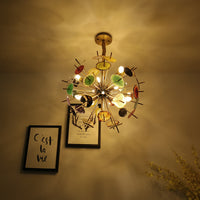 AGATE 2 Chandelier by Lampadom - scale reference