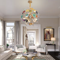 AGATE 2 Chandelier by Lampadom - side view