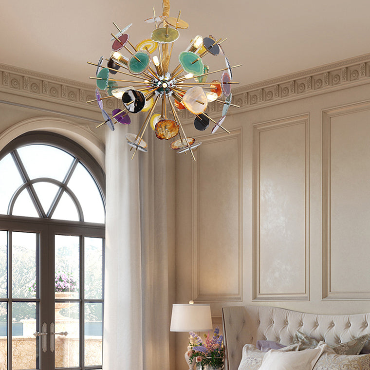 AGATE 2 Chandelier by Lampadom - side view