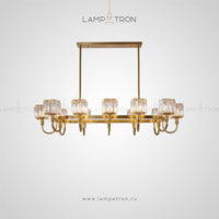 AIRIN Ring Chandelier by Lampadom - angle view
