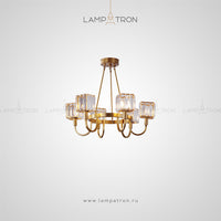 AIRIN Ring Chandelier by Lampadom - close-up