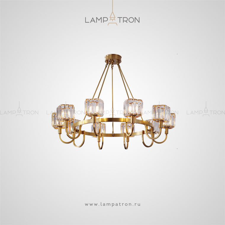AIRIN Ring Chandelier by Lampadom - ambient shot