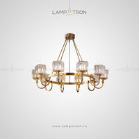 AIRIN Ring Chandelier by Lampadom - ambient shot