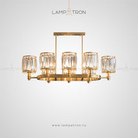 AIRIN Ring Chandelier by Lampadom - top view
