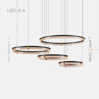 ALMER COMBO Ring Chandelier