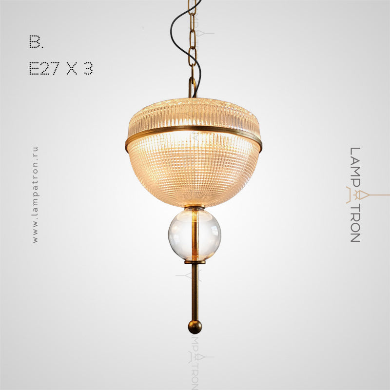 AMPLE Pendant by Lampadom - top view