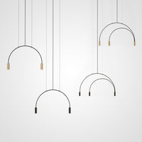 ARC Linear Chandelier by Lampadom - close-up