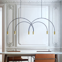 ARC Linear Chandelier by Lampadom - top view
