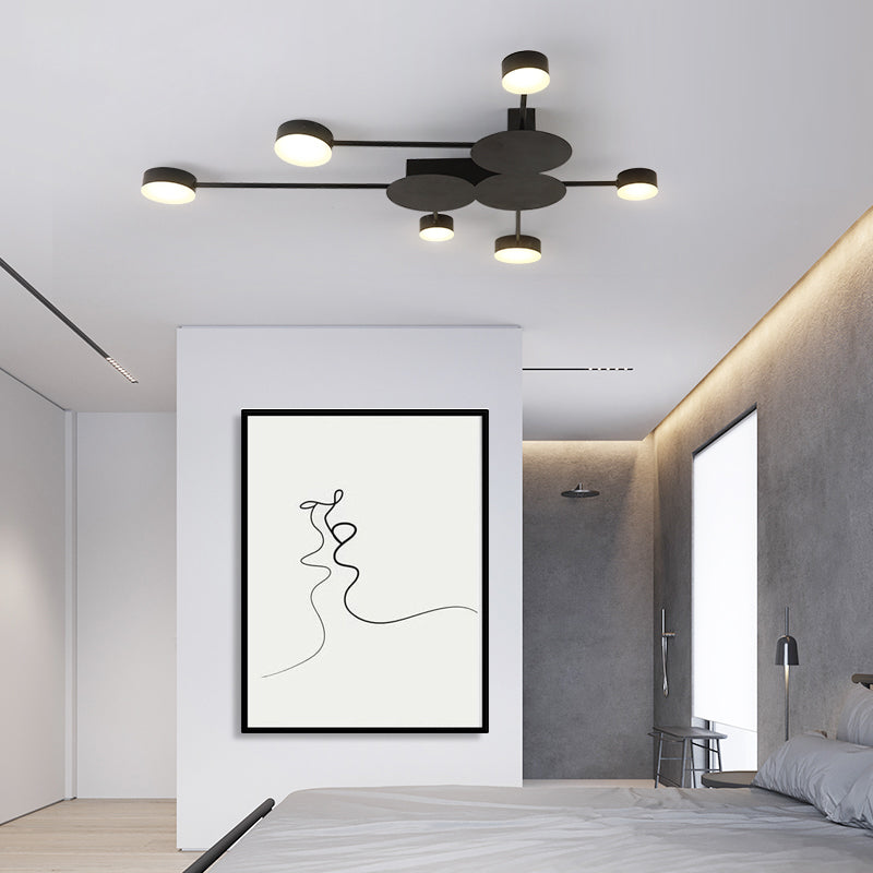 ASBRO Ceiling Chandelier by Lampadom - side view