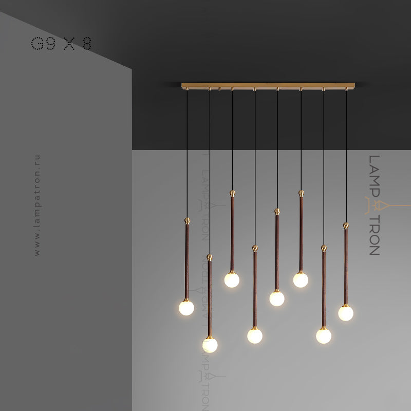 BAST MORE Cascade Light by Lampadom - ambient shot
