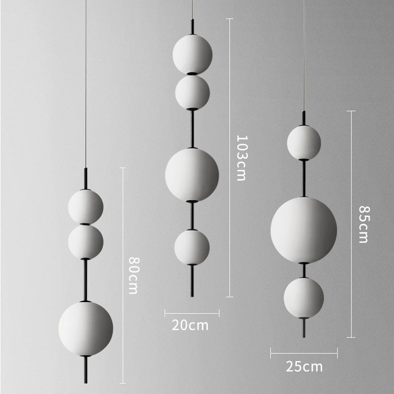 BEADS Pendant by Lampadom - side view