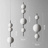 BEADS Pendant by Lampadom - side view