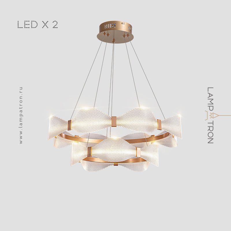 BERTINA Ring Chandelier