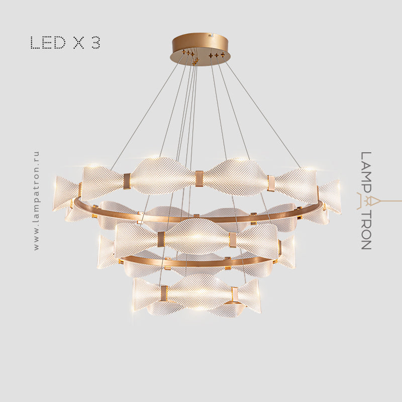 BERTINA Ring Chandelier