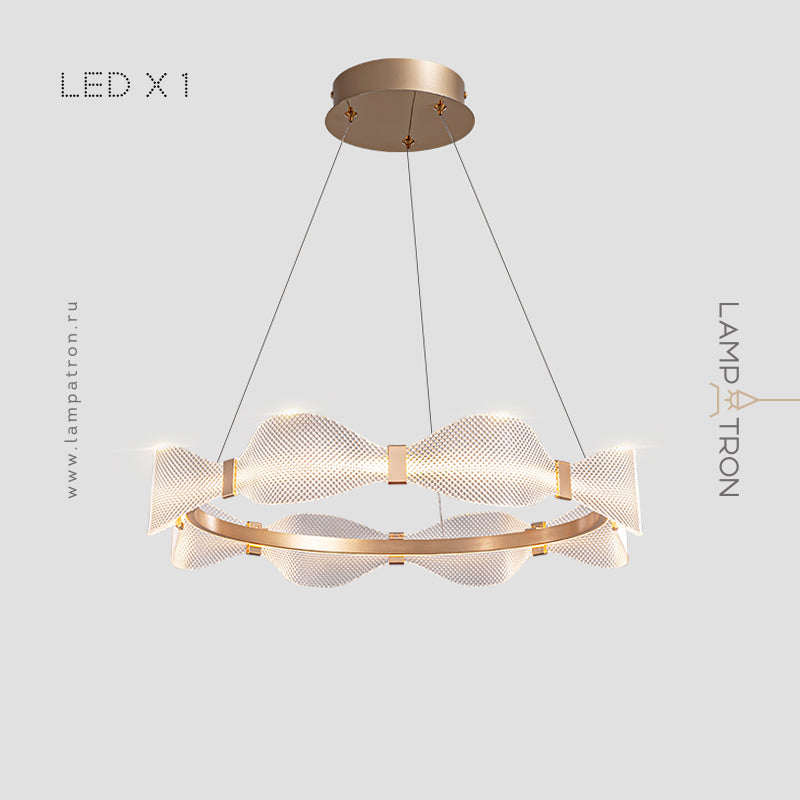 BERTINA Ring Chandelier