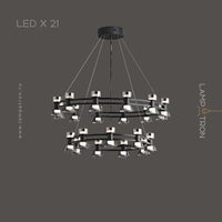 BLASIUS Ring Chandelier by Lampadom - ambient shot
