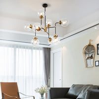 LATTICE Chandelier by Lampadom - scale reference