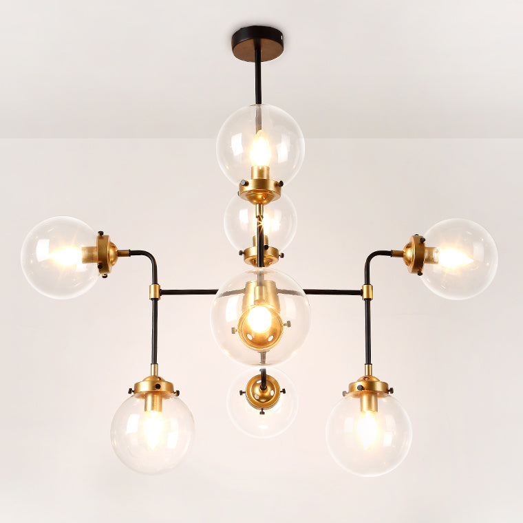 LATTICE Chandelier by Lampadom - close-up