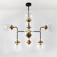LATTICE Chandelier by Lampadom - side view