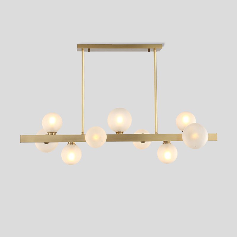BRANCH Linear Chandelier by Lampadom - detail view